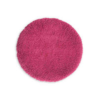 HOCHFLOR BADEMATTEN MALMÖ - Pink, Textil (56/56cm) - WohnDirect