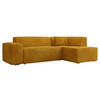 ECKSOFA Lordin, Seite: Rechts - Currygelb, Holz/Textil (267/205cm) - MIRJAN24
