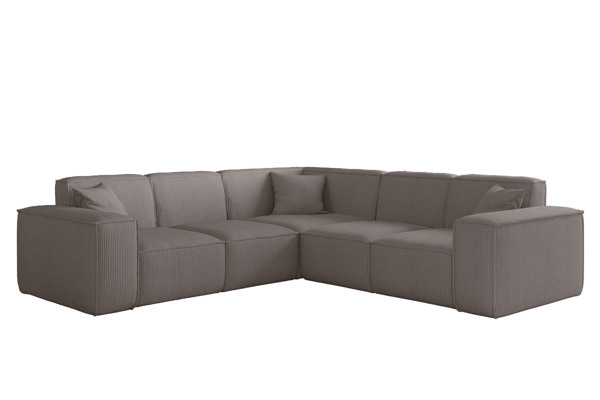 Fun Möbel Sofa Taupe 246x246 cm