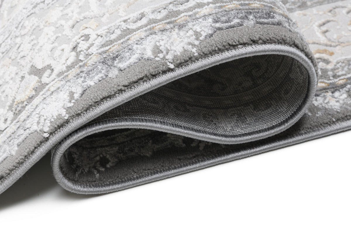 TEPPICH HERA Grau Beige 140/200 cm - Beige/Grau, Textil (140/200cm) - Tapiso