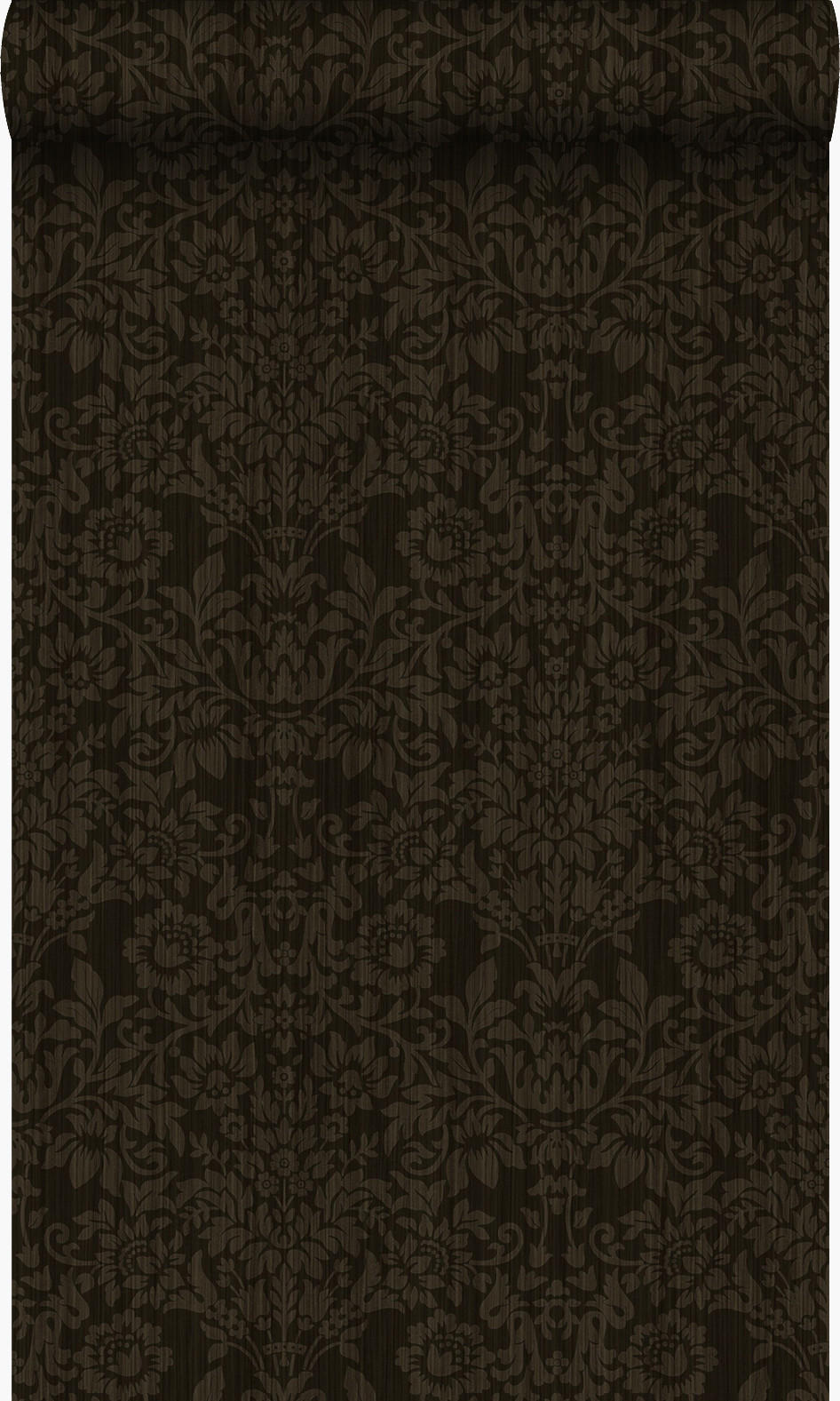 TAPETE Ornamente 53 cm x 10.05 m - Schwarz, Papier (53/1000cm) - Origin Wallcoverings