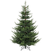 WEIHNACHTSBAUM PVC Grün - Smaragdgrün, Kunststoff (210cm) - HOMCOM