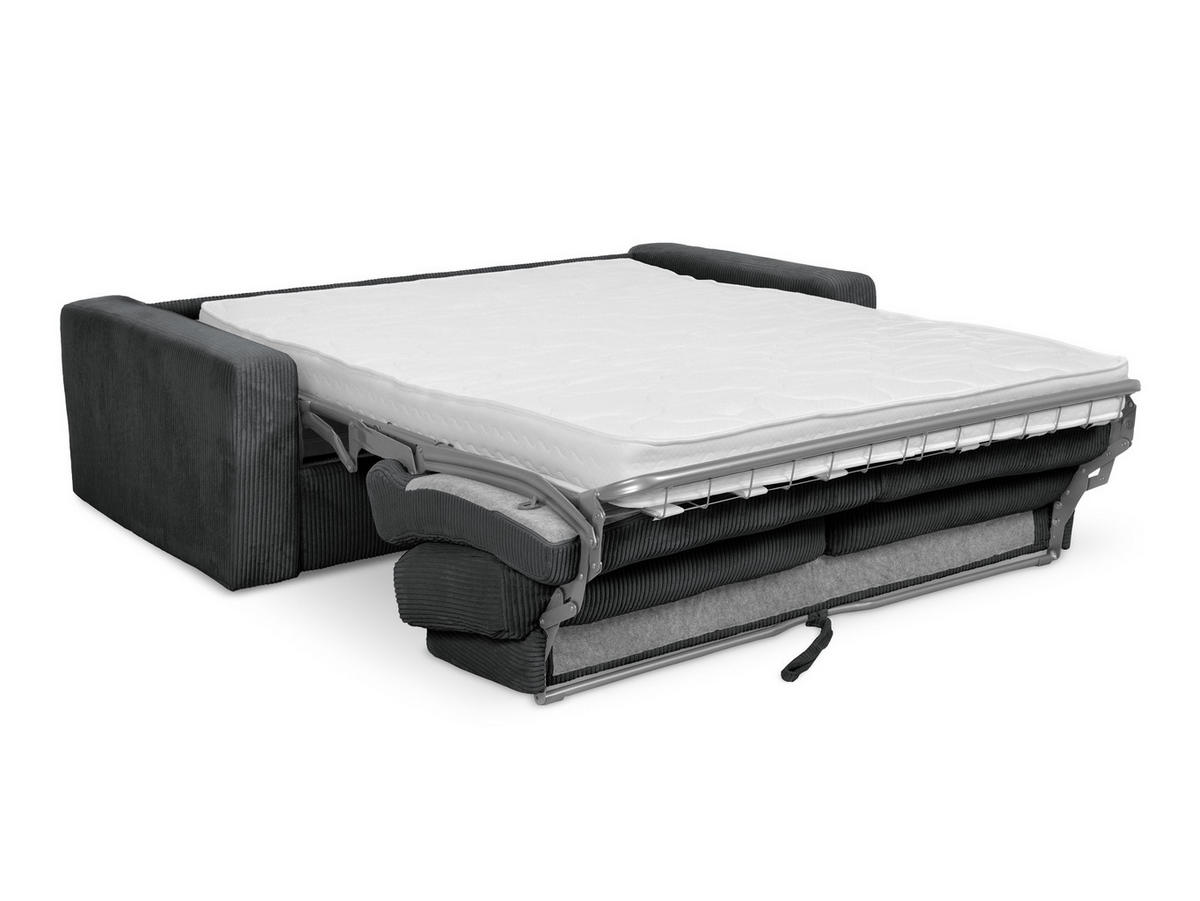 SESSEL Chenille Stoff Grün - Schwarz/Grau, Kunststoff/Textil (96/70/95cm) - Makamii