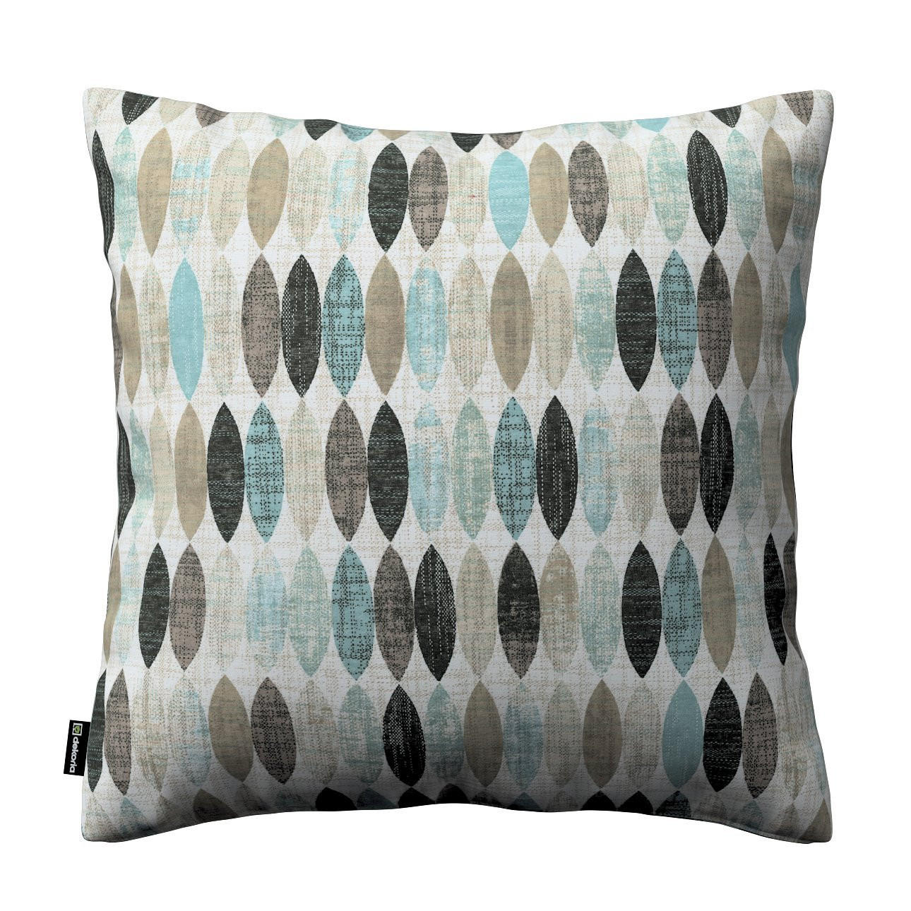 KISSENHÜLLE Modern blau, 50x50cm - Blau, Textil (50/50cm) - Dekoria