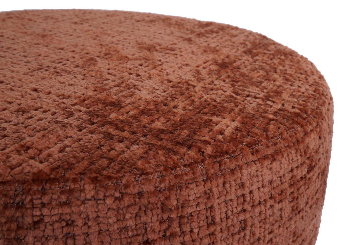 HOCKER Orange - Orange, Textil (37/57/37cm) - MCW