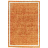 TEPPICH modern Wolle BILA Orange 120 x 170 cm - Orange, Naturmaterialien (120/170cm) - Novatrend