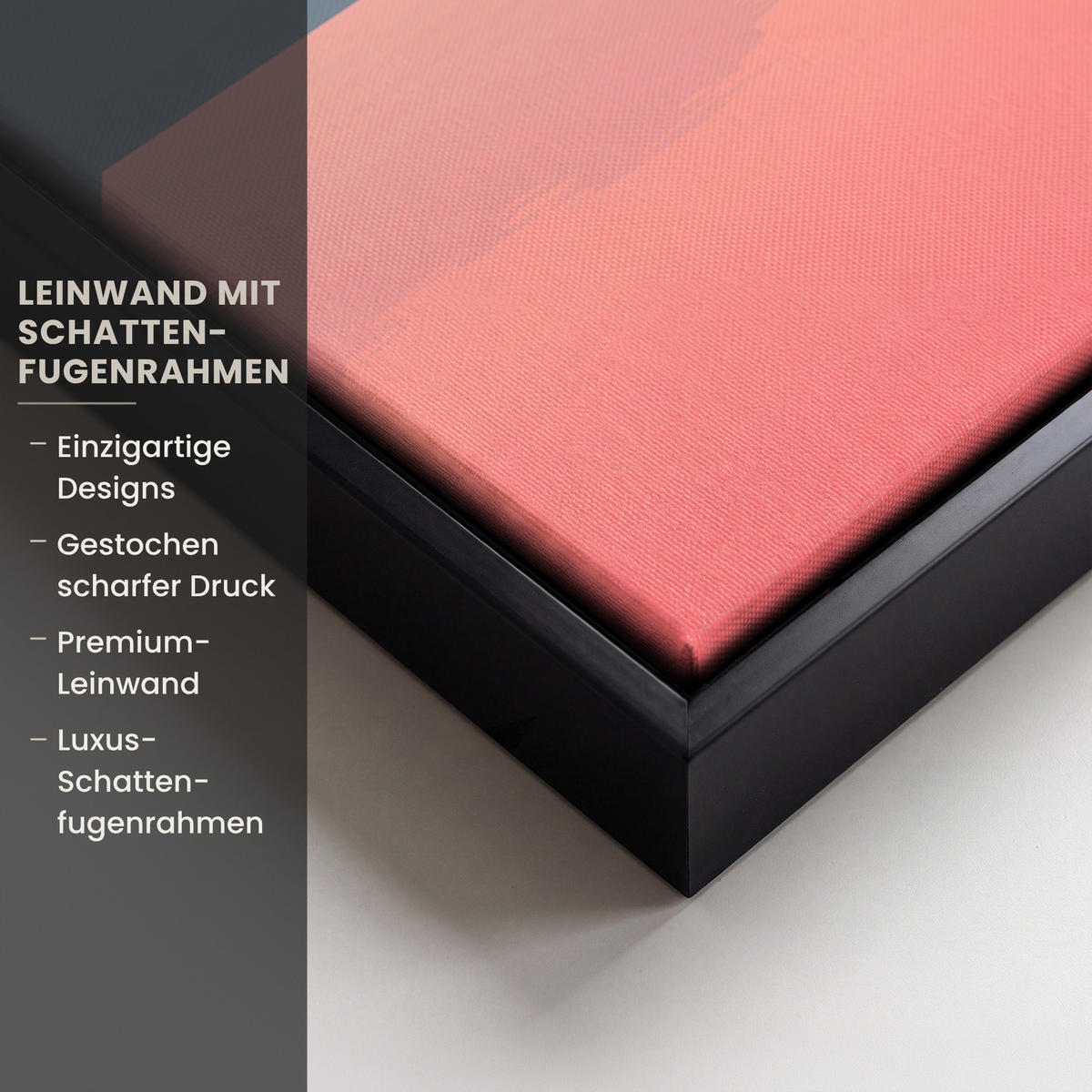 LEINWAND Bilder mit Rahmen - Segelboot - Rosa Meer - Sonnenuntergang - Berge - 80x60 - Rosa, Textil (80/60cm) - MuchoWow