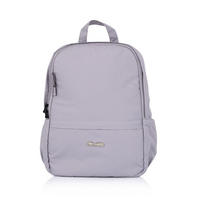 WICKELTASCHE CHRAE026 grau Licht, Tragetasche, Rucksackfunktion, Reißverschluss, Schultergurte - Grau, Textil (27/35/10cm) - Chipolino
