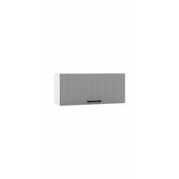 HÄNGESCHRANK W80OKGR - KENDRO - Praktische Aufbewahrungsidee - Weiß/Grau, Holz/Metall (80/36/30cm) - ROYAL24_MARKT