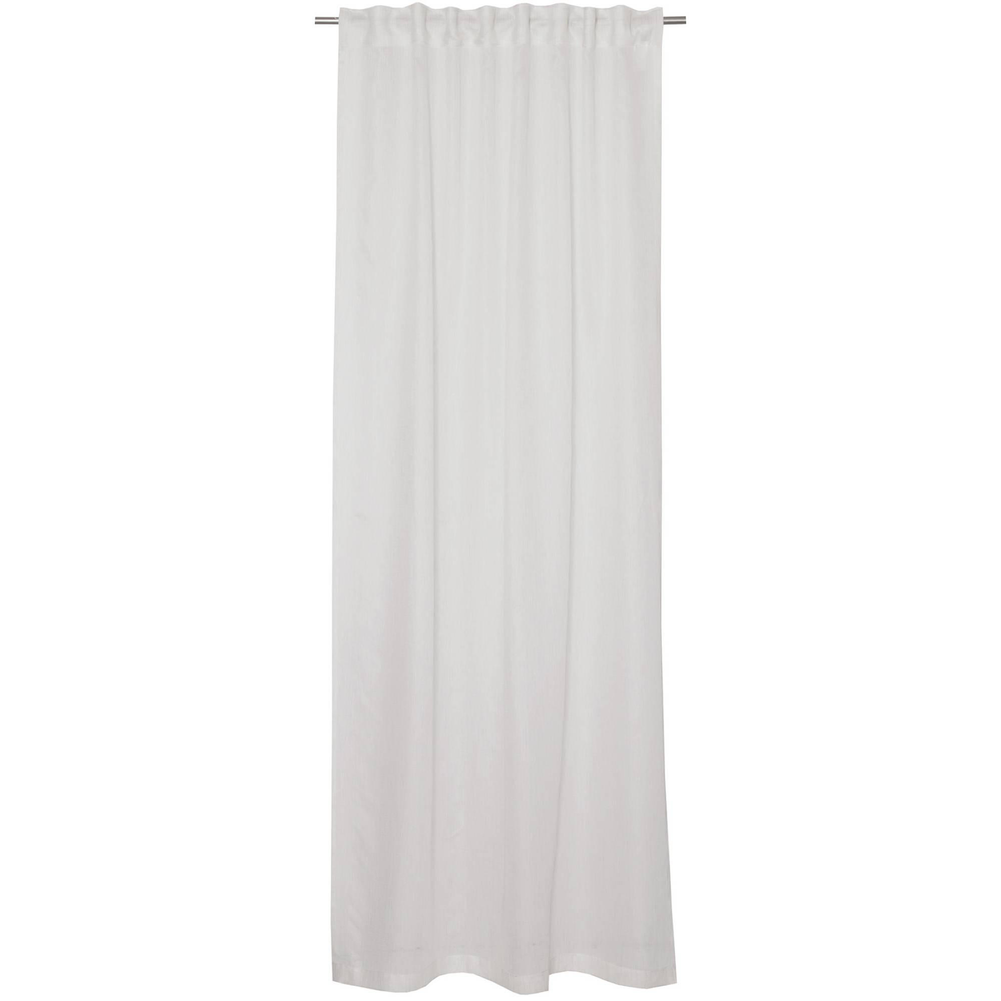 TRANSPARENTER SCHLAUFENVORHANG LIGHTLY - Naturfarben, Textil (130/1/250cm) - Esprit