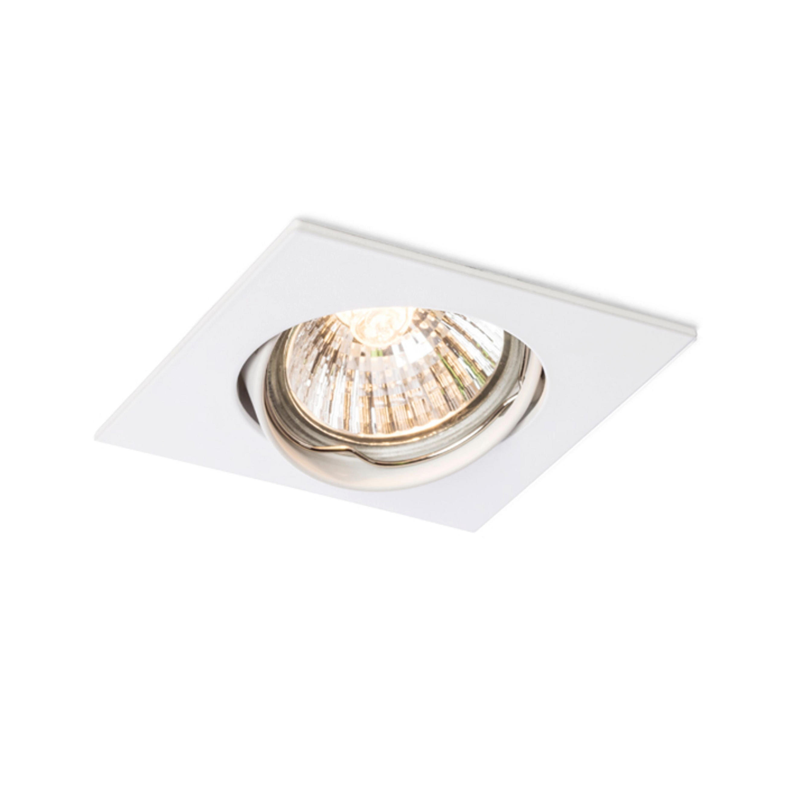 EINBAULEUCHTE TOPIC SQ Matt weiß 8 W - Weiß, Metall (83/83/8.3cm) - Rendl