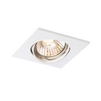 EINBAULEUCHTE TOPIC SQ Matt weiß 8 W - Weiß, Metall (83/83/8.3cm) - Rendl