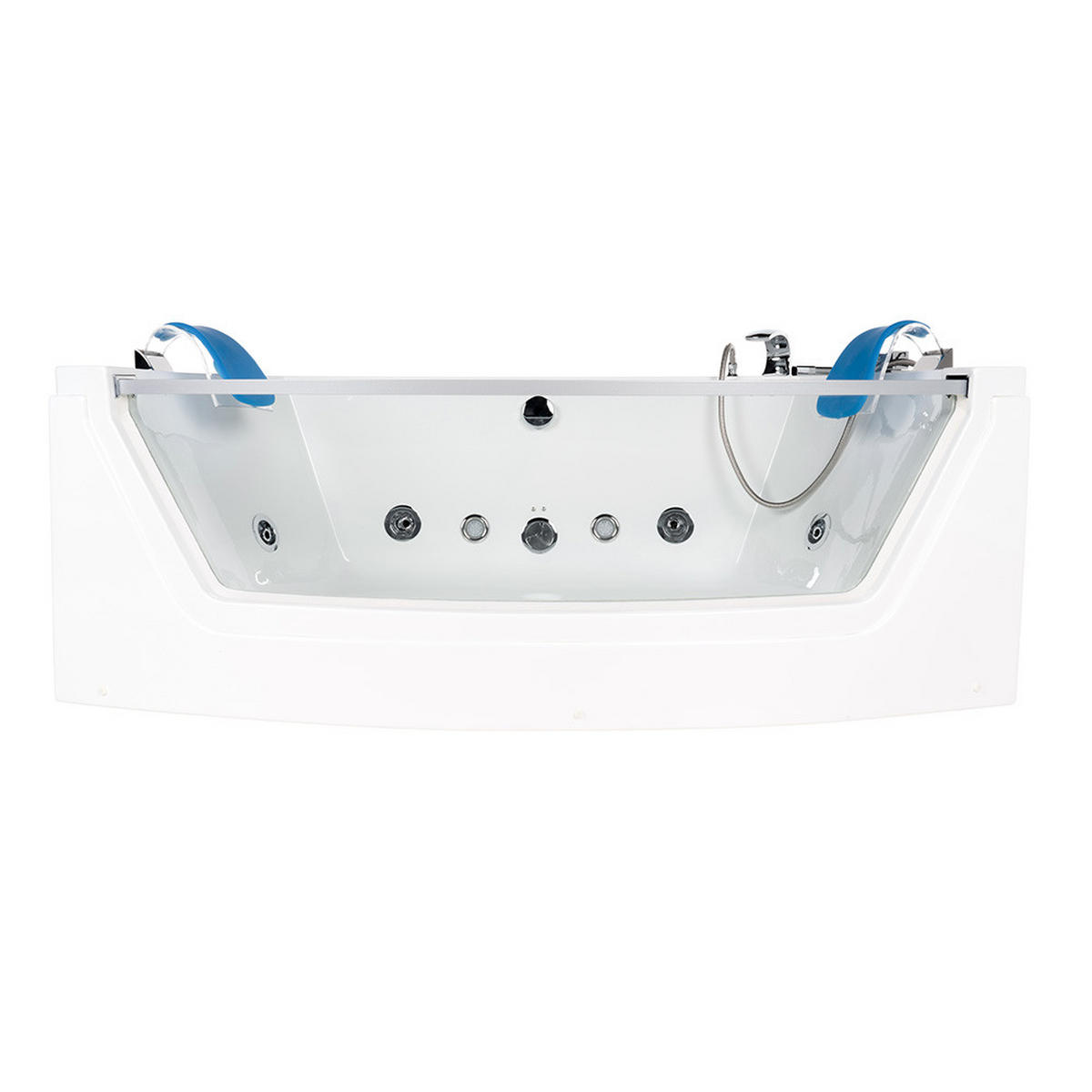 WHIRLPOOL ATLANTIC - Größe: M - Weiß, Keramik (175/60/85cm) - Home Deluxe
