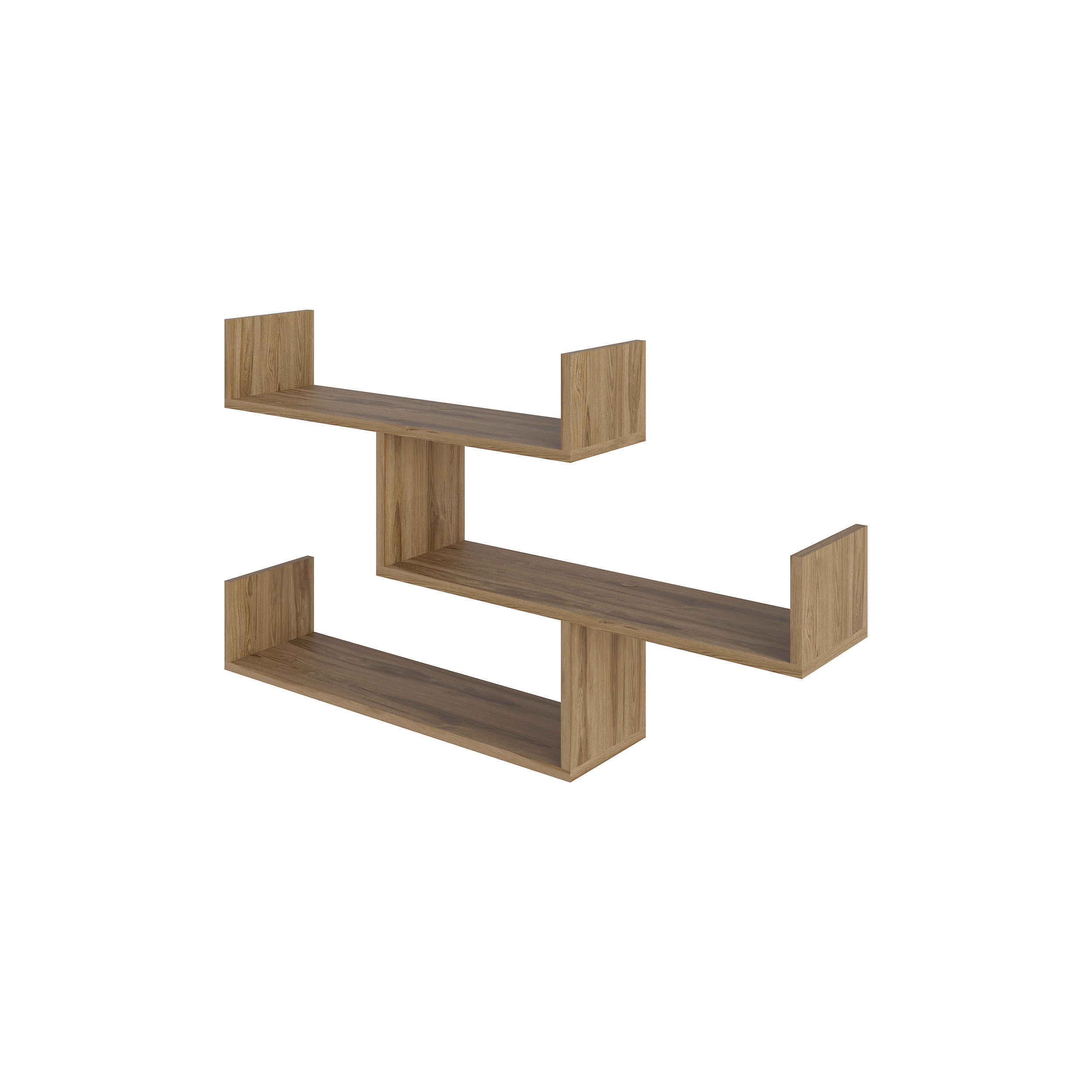 WANDREGAL Tibet Whiskey Eiche 119/22/66,5 cm - Sonoma Eiche, Holzwerkstoff (119/66.4/22cm) - Decortie