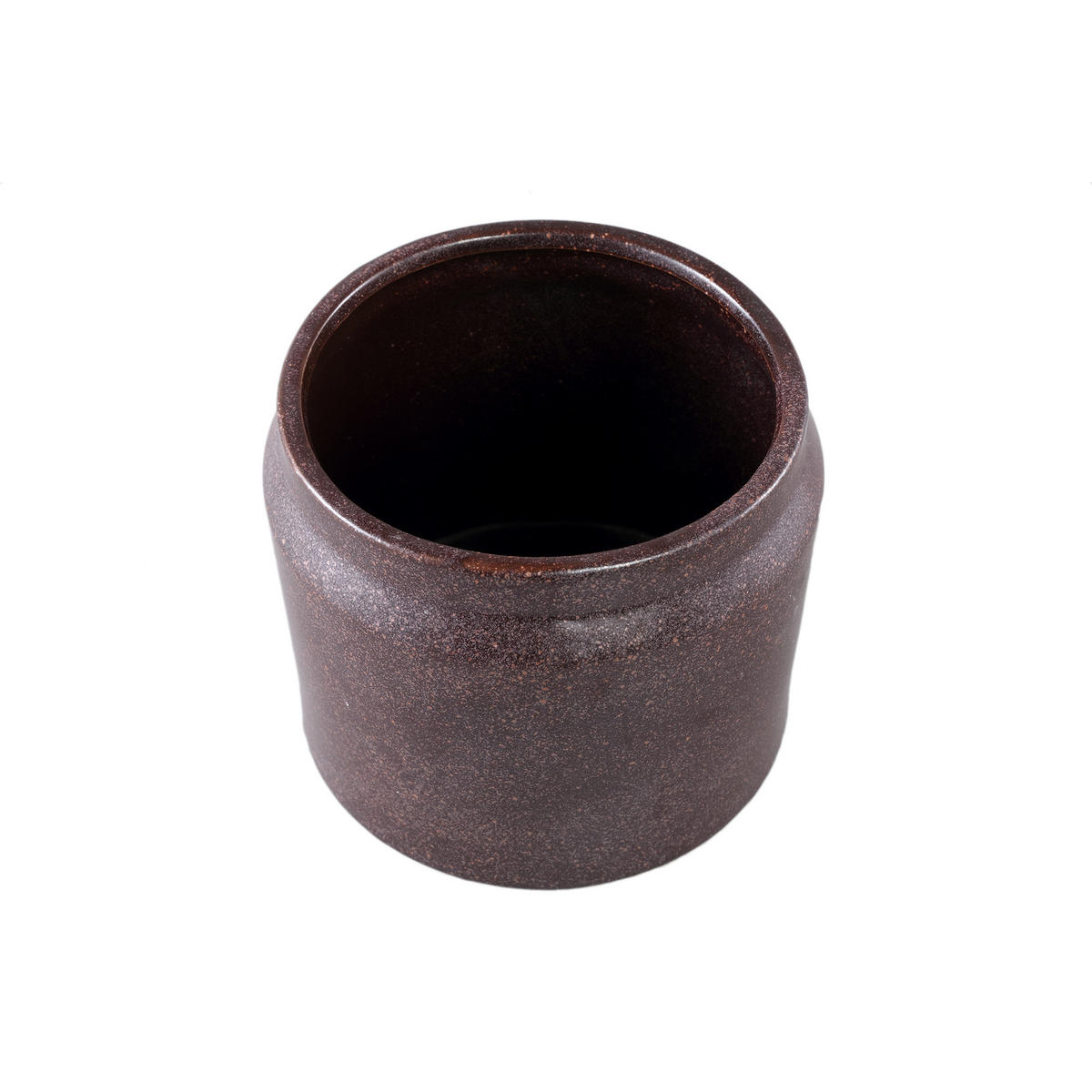 TOPF Jillanne Violett 18.5/18.5/16cm - Lila, Keramik (16cm) - PTMD Collection