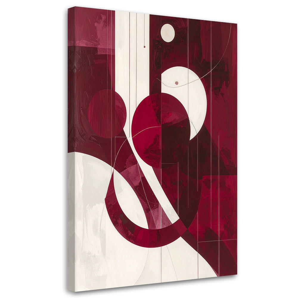 Feeby Wandbild, Rot 70x100 cm