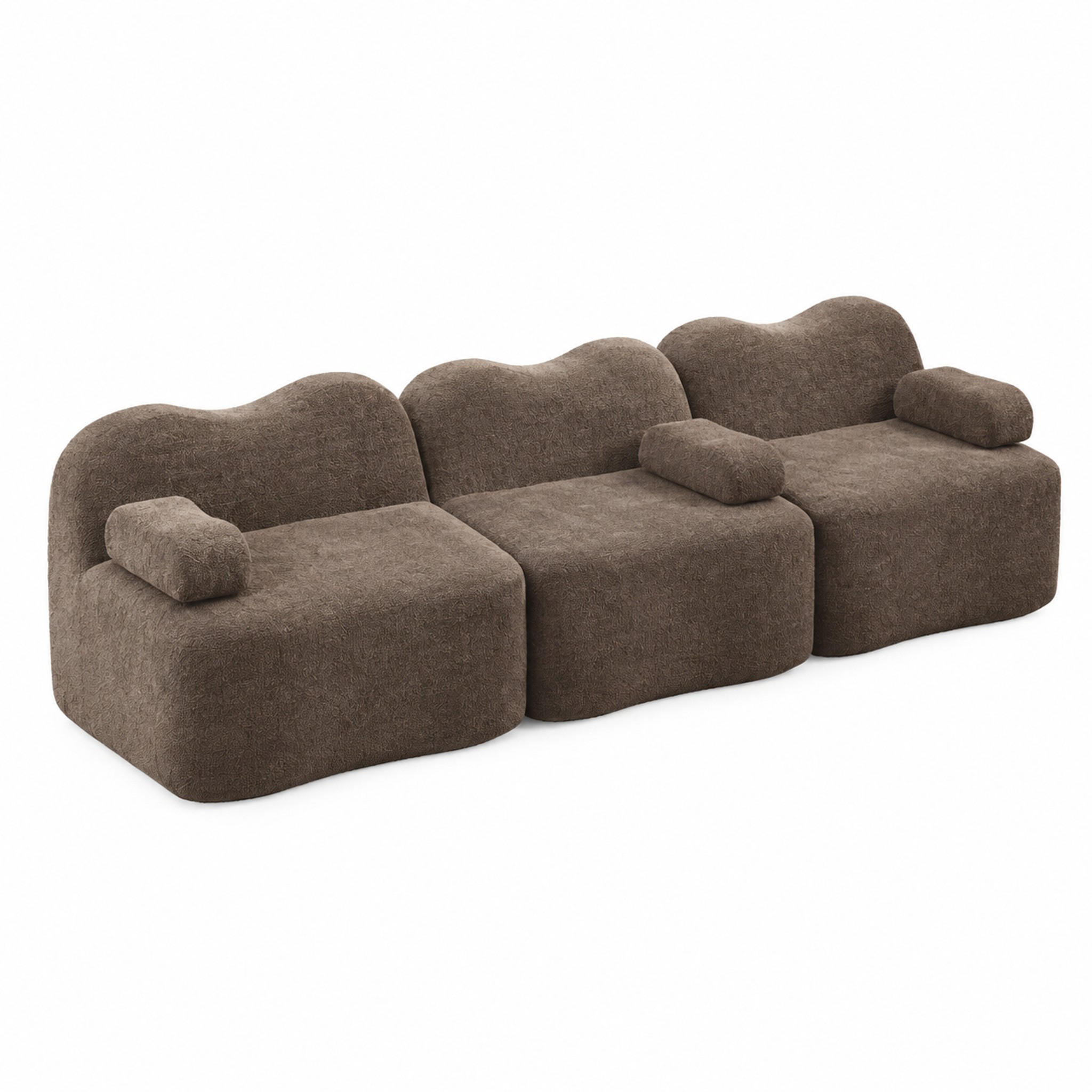 Meubliv Sofa Braun 98x70x288 cm