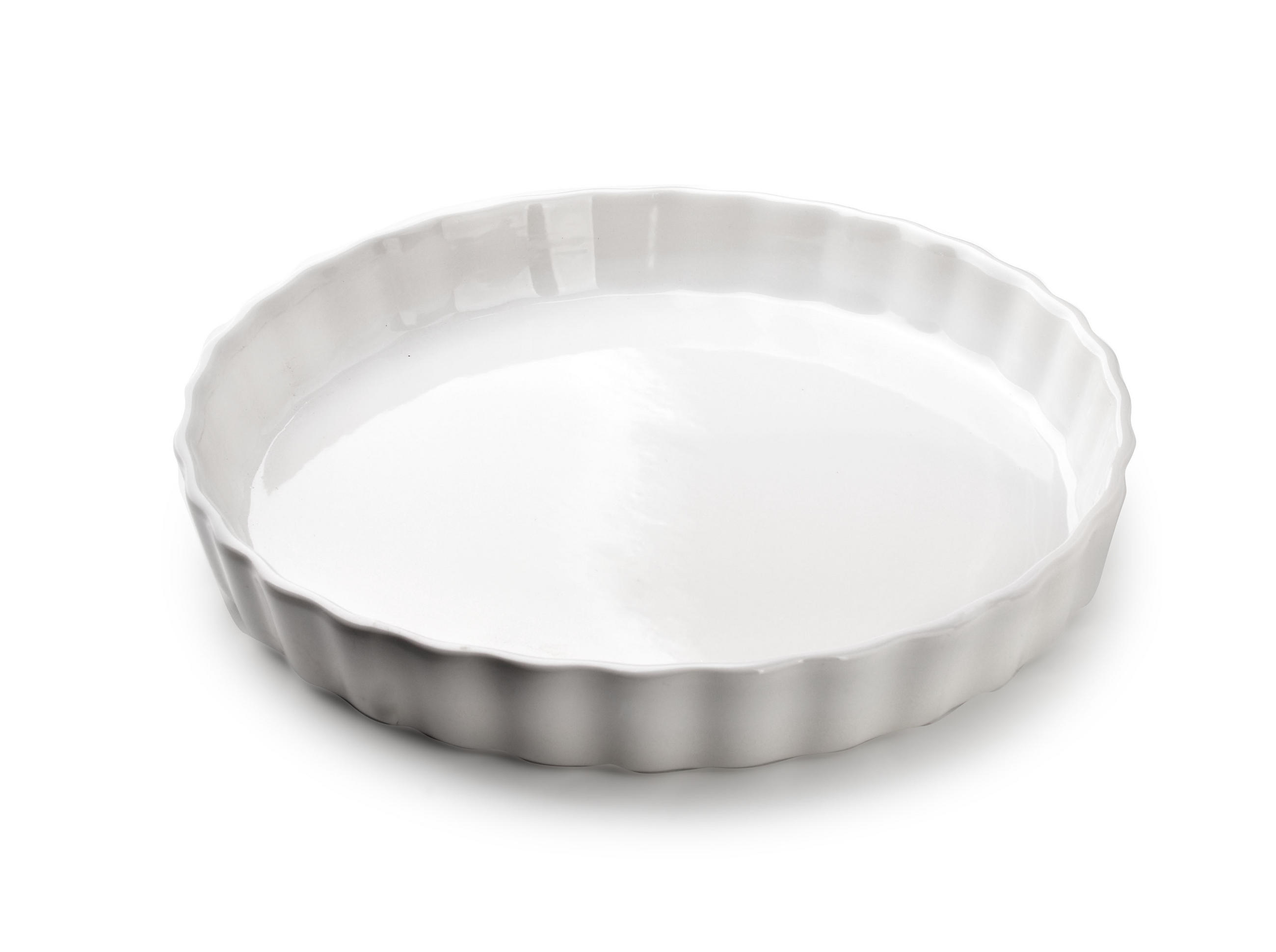 AUFLAUFFORM Basic Weiß 26/26/4 cm Keramik - Weiß, Keramik (26/4/26cm) - Mondex
