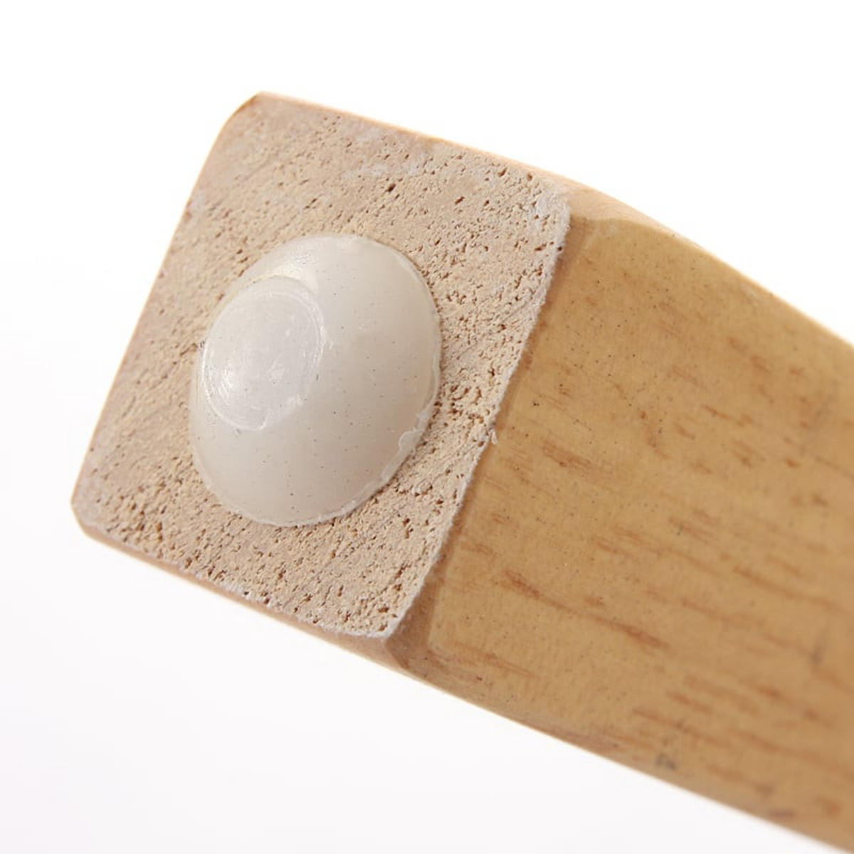 ESSZIMMERSTUHL 4er-Set klassisch und zeitlos 90x43x56cm Sitzhöhe 45cm Kunstleder helle Beine Rot-Braun - Rotbraun, Kunststoff (43/90/56cm) - CHEFGASTRO