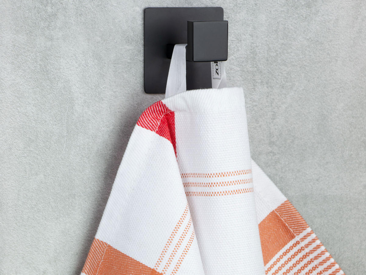 GESCHIRRTÜCHER, 4er-Set, 50x70 cm, 100% Baumwolle, Rot - Rot, Textil (50/70cm) - Zollner