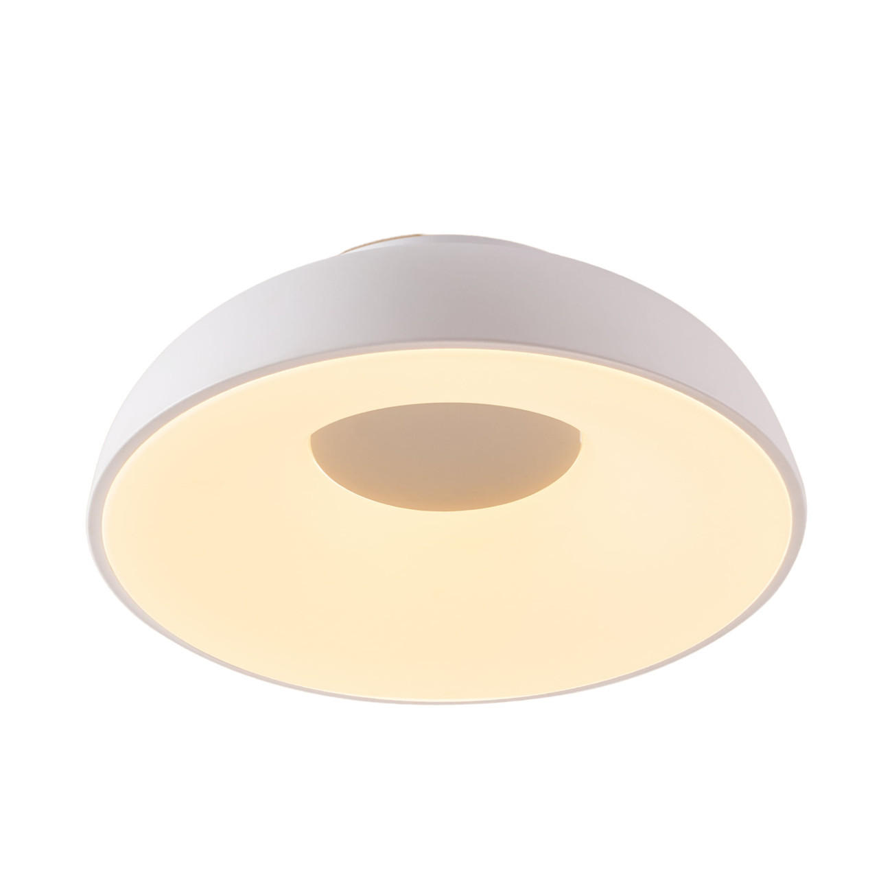 DECKENLEUCHTE Séline, Weiß, 40cm - Weiß, Metall (13/40/40cm) - KOSILUM