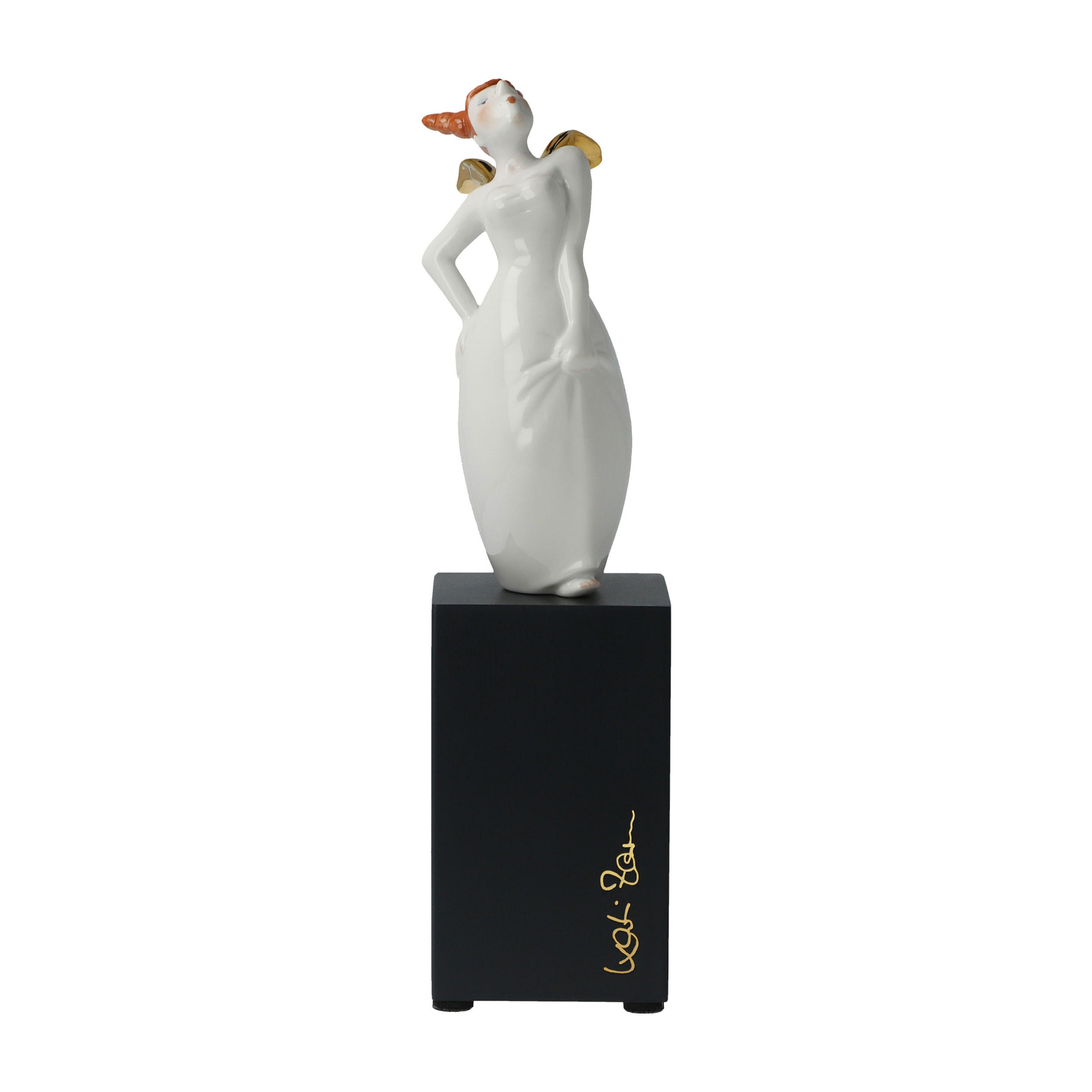 DEKOFIGUR Kati Zorn - Art & Angel Himmlischer Auftritt, Porzellan, Bunt, Limited Edition - Multicolor, Keramik (6/23.5/6cm) - Goebel