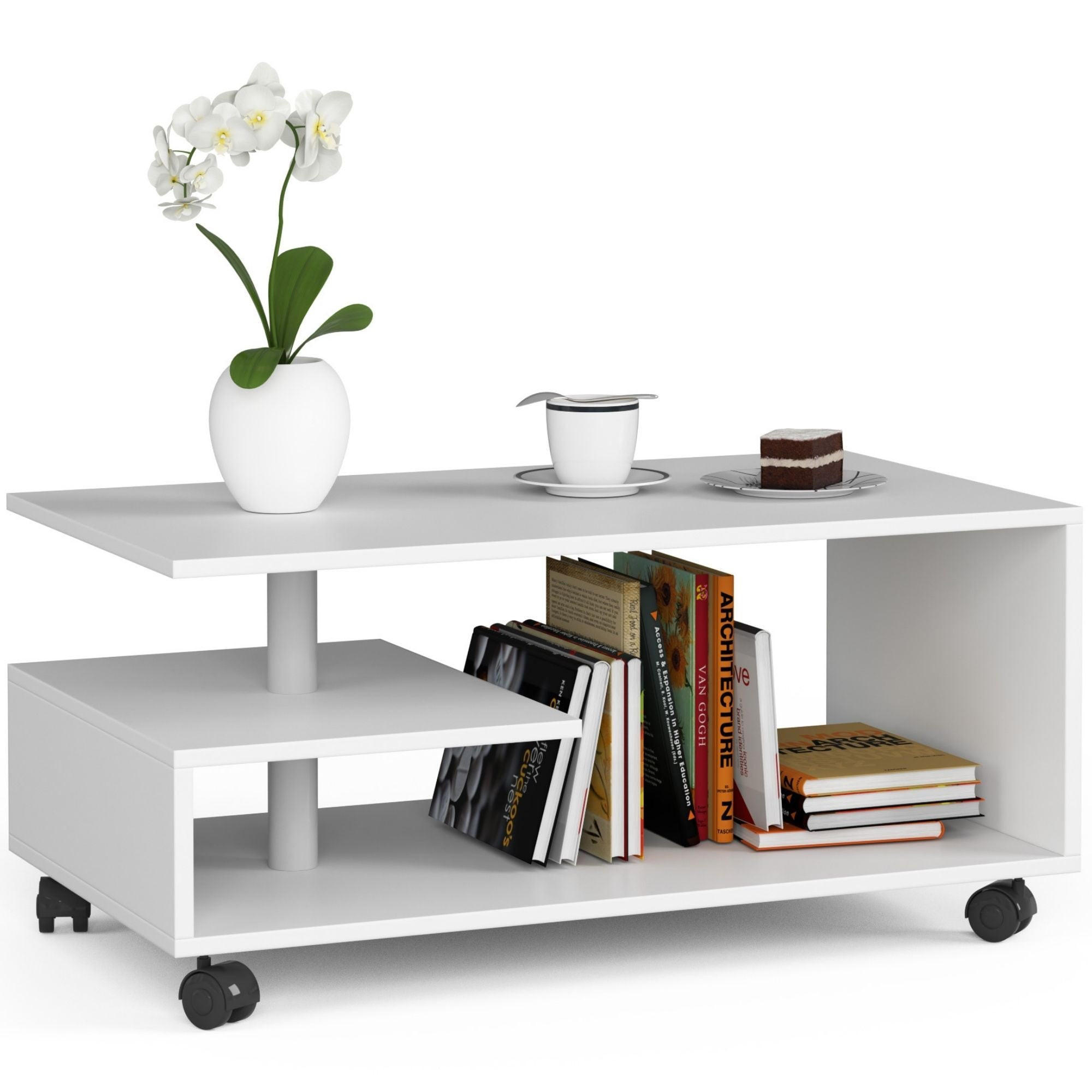 RAUMHIRSCH FURNITURE KONZOLOVÝ STOLEK Bílý 40/90/51