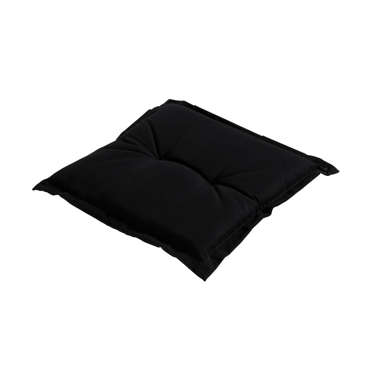 SITZKISSEN Panama 50/50 cm 4er-Set - Schwarz, Textil (50/5/50cm) - Madison