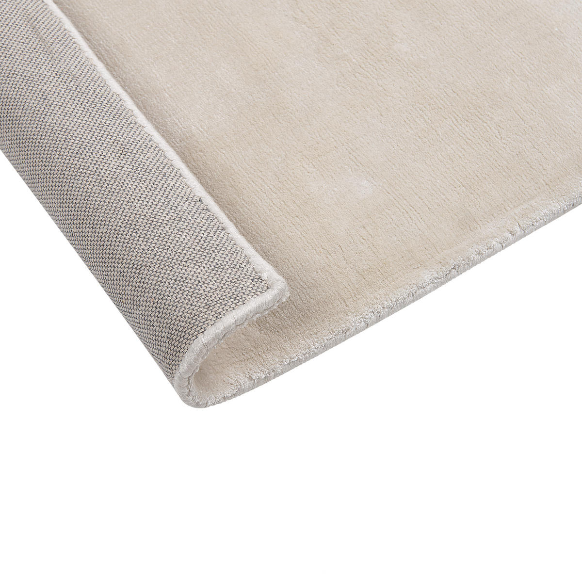 KURZFLOR-TEPPICH Gesi II 200/140 cm - Beige, Naturmaterialien (140/200cm) - Beliani