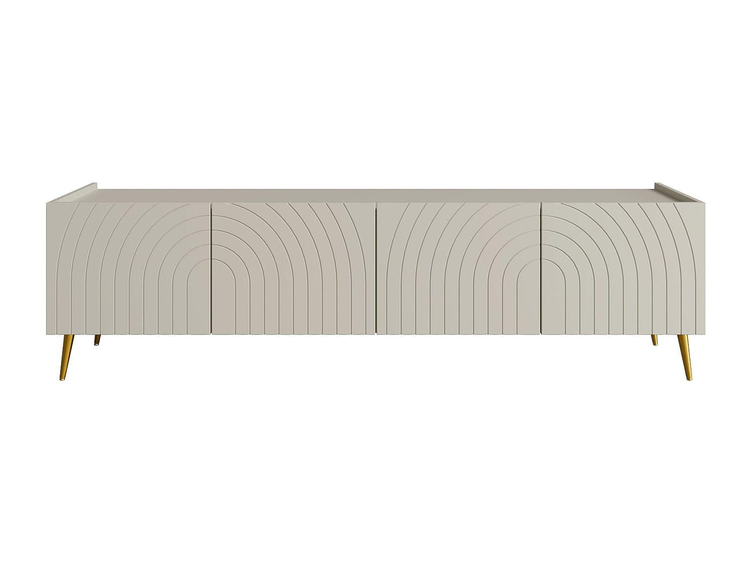 Vente-Unique Tv-Board Beige 180x50x38 cm