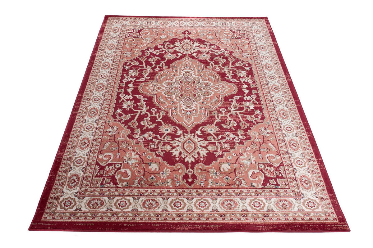 TEPPICH COLORADO Rot 60/100 cm - Rot, Kunststoff (60/100cm)