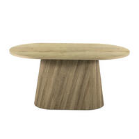 ESSTISCH aus Melamin 160x90x75cm, natur - Braun, Holz (160/90/75cm) - Giga Meubel