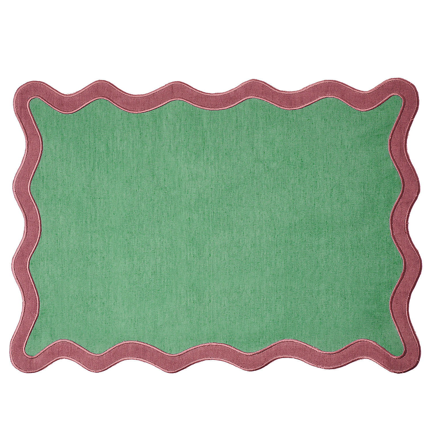 PLATZSET Chichi - Grün, Textil (33/47cm) - BUTLERS