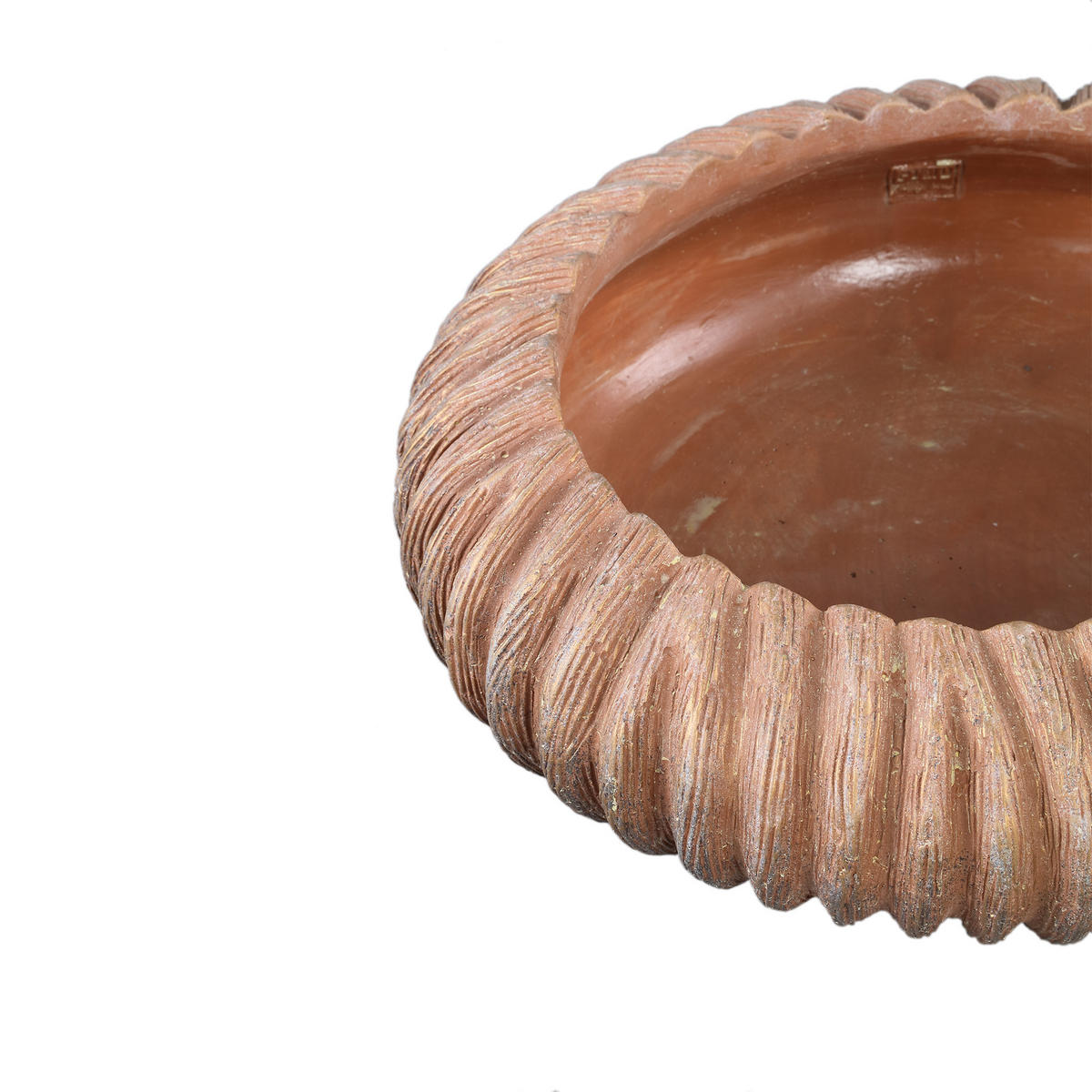 TOPF Revil Braun 45/45/14cm - Braun, Stein (14cm) - PTMD Collection