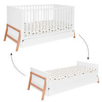 GITTERBETT 70/140 Weiß - Weiß, Holzwerkstoff (70/140cm) - Petits-meubles