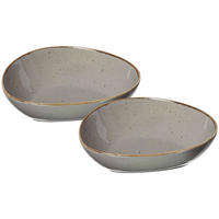 SERVIERSCHALEN Taste taupe 1,6 l 2er Set - Taupe, Keramik (21/8/27cm) - Ritzenhoff Breker
