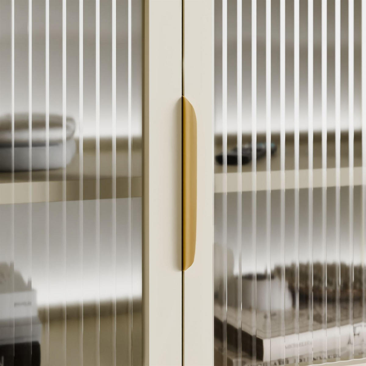 TV-ELEMENT LINEA mit LED-Beleuchtung Kaschmir - Kaschmir, Holzwerkstoff (181/62/39cm) - Lookway