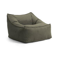 SITZSACK Cord Der Lümmel - Grün, Textil (73/60/83cm) - Mokebo