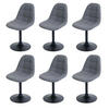 ESSZIMMERSTUHL Grau 6er-Set - Grau, Textil (47/83/43cm) - MCW