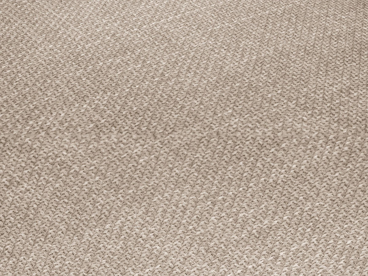 SOFA Ruby aus strukturiertem Stoff beige 4 Sitzplätze - Beige, Textil (302/69/93cm) - Micadoni