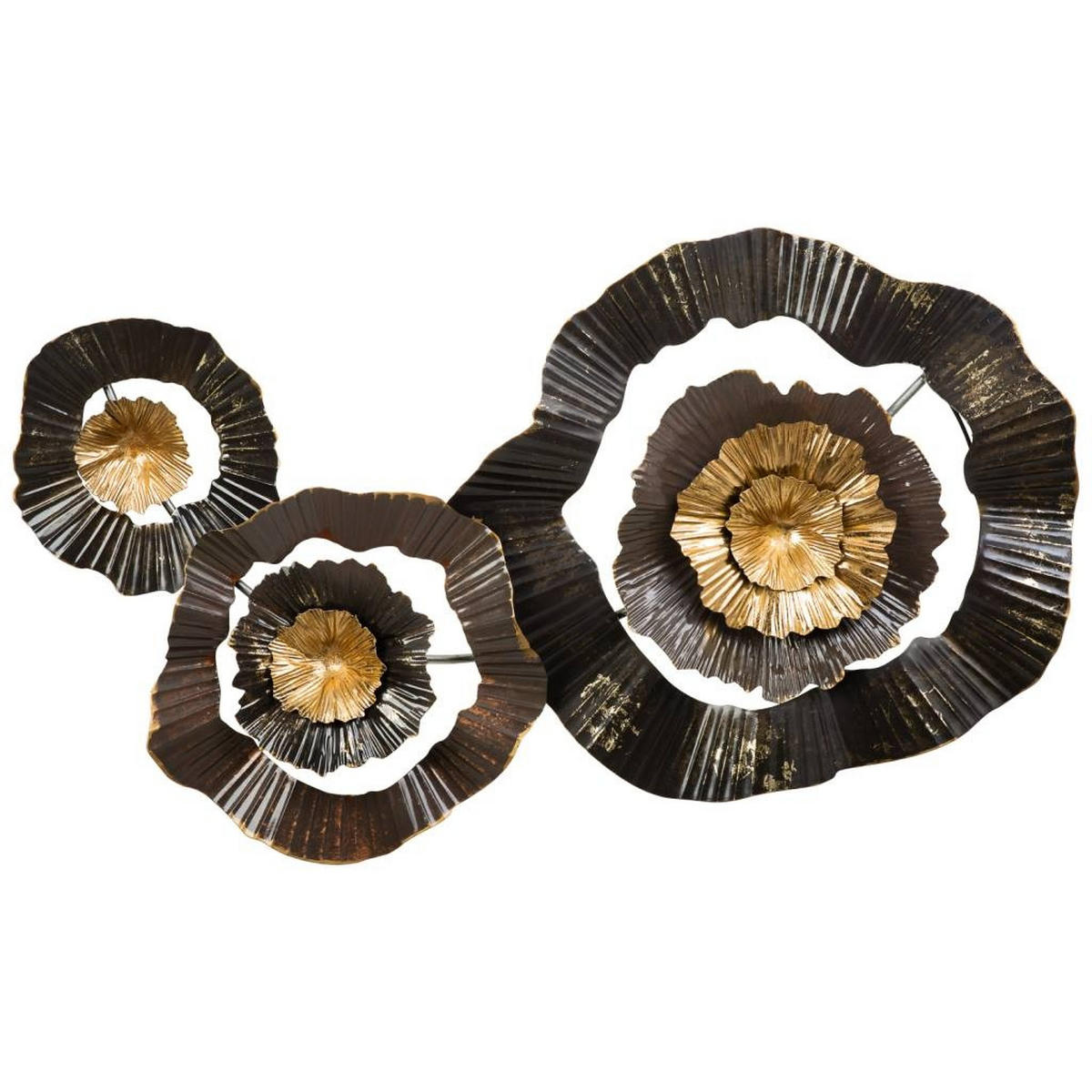 WANDDEKO-OBJEKT aus Metall, 91x51x7cm - Multicolor, Metall (90.8/7/50.8cm) - Wanderlust