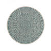 OUTDOORTEPPICH rund Cleo Beige/Blau ø 120 cm rund - Beige, Textil (120/120cm) - benuta Nest