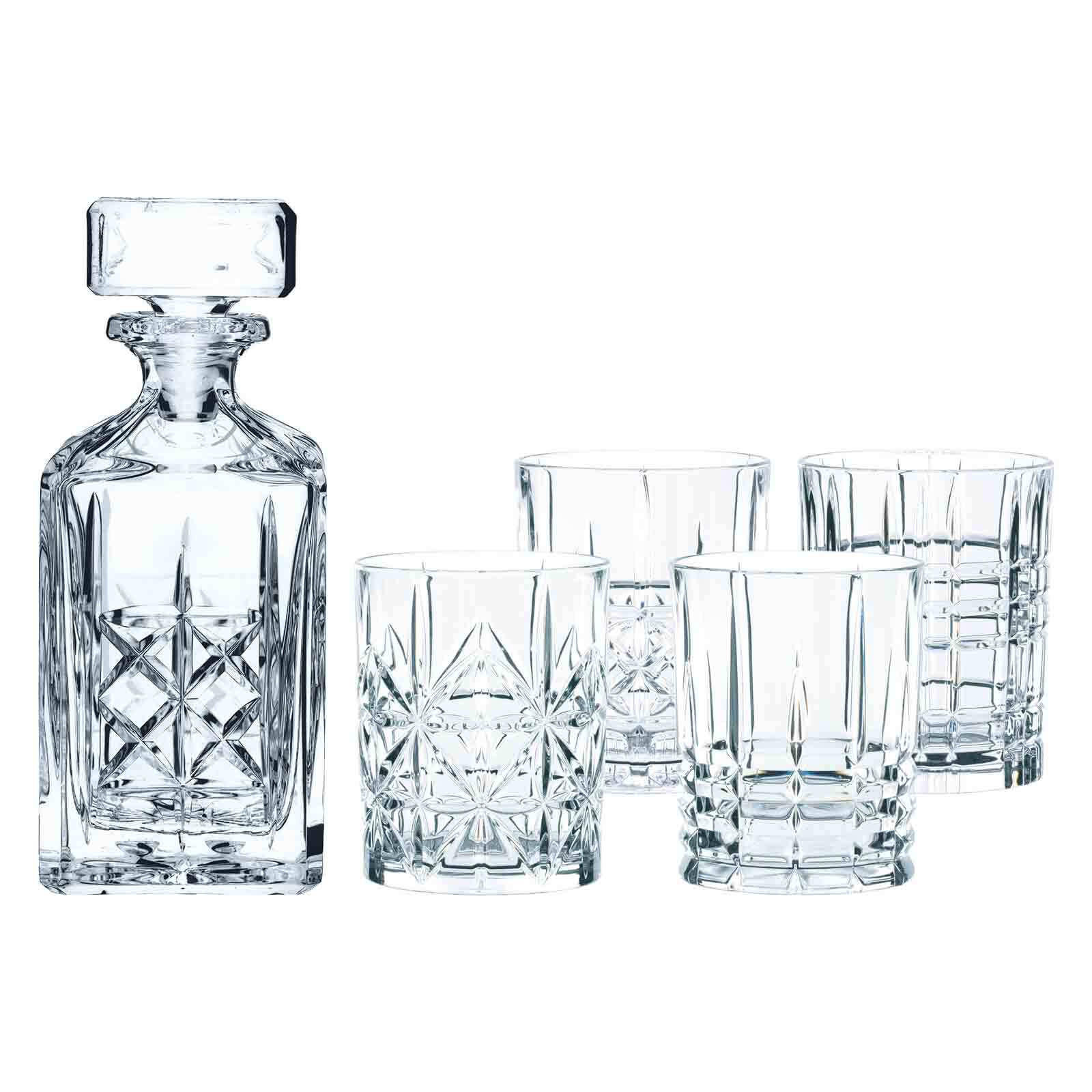 WHISKYSET Highland transparent 5er Set - Transparent, Glas (0.001L) - Nachtmann