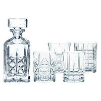 WHISKYSET Highland transparent 5er Set - Transparent, Glas (0.001L) - Nachtmann