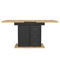 AUSZIEHTISCH Naturholzfarben 110-140/80/75 cm - Naturfarben, Holz (80/110/75cm) - PANGIVO