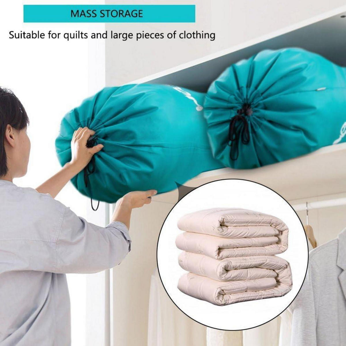 WÄSCHEKORB 3-teiliges Set 90L / 95L / 120L Oxford-Gewebe - Multicolor, Textil (38/38/72cm)