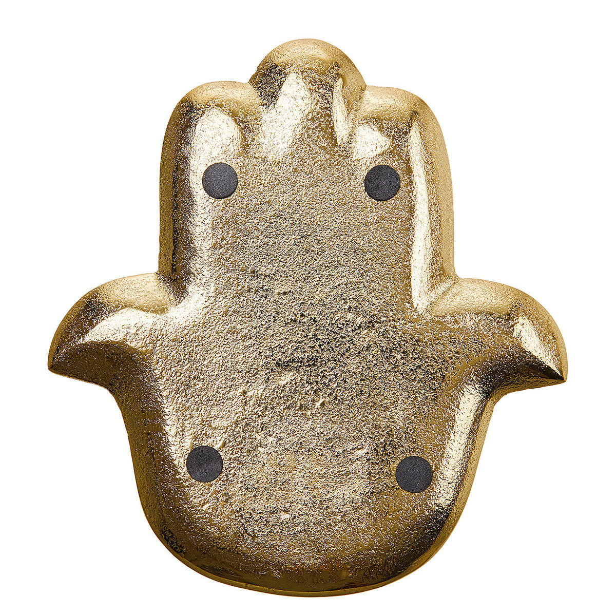 DEKOSCHALE Hamsa - Goldfarben, Metall (18cm) - Butlers