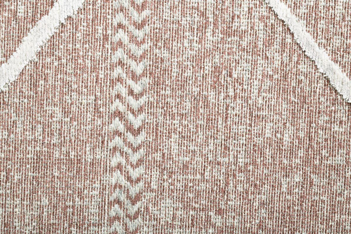 FLACHWEBTEPPICH Braderup 200x290 cm - Rot, Textil (200/290cm) - Sansibar SYLT
