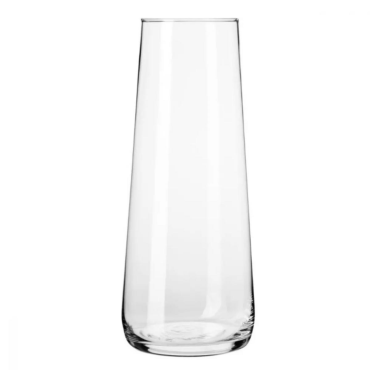 BLUMENVASE, 1 Stk., 1,2 l, 24 cm - Transparent, Glas (9.8/24cm) - Krosno Glass
