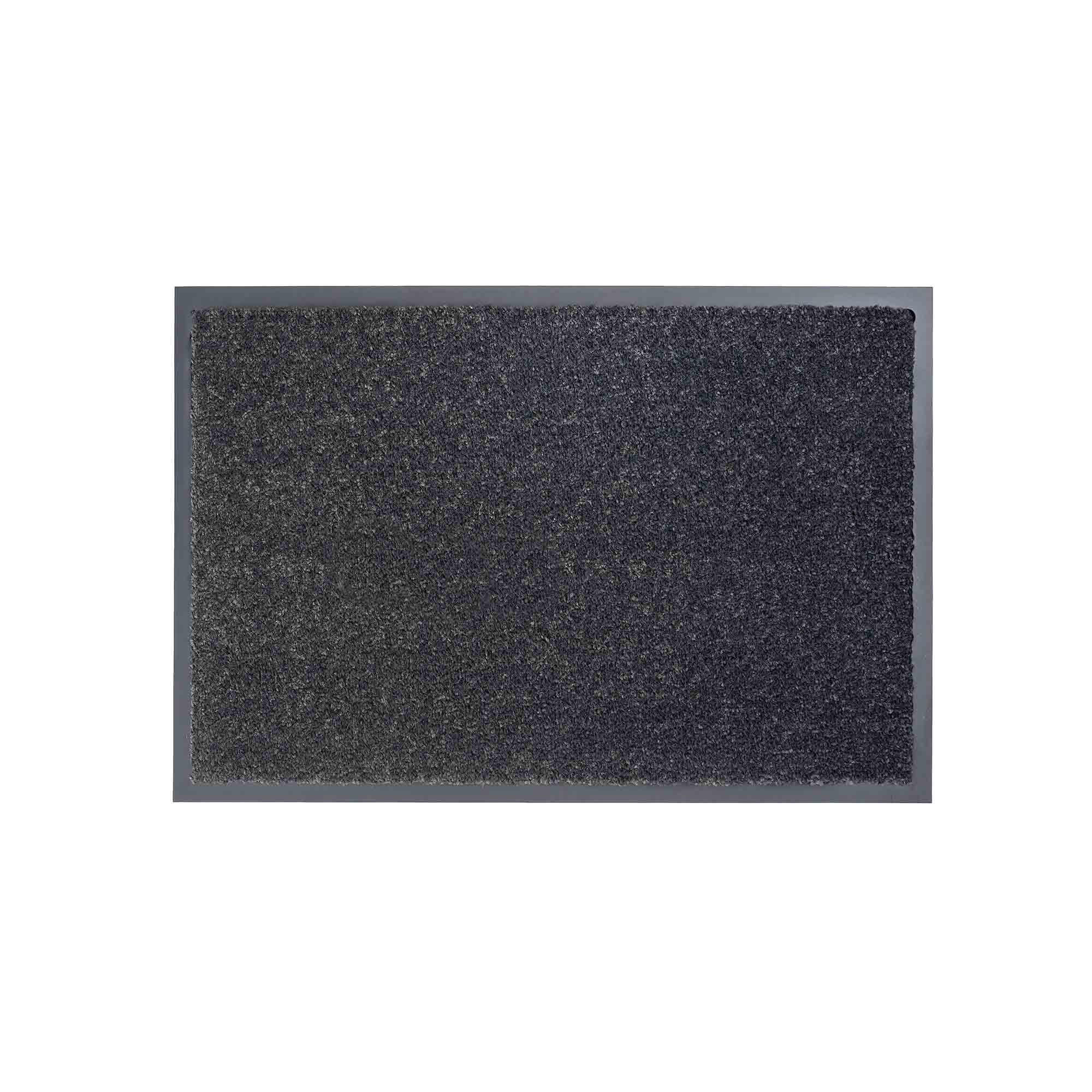 FUSSMATTE RUTSCHFEST PERLE - Grau, Textil (80/120cm) - Astra